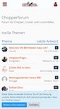 Mobile Screenshot of chopperforum.de